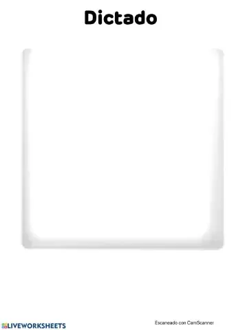 Dictado acentuación