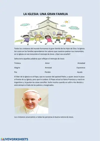 La Iglesia, una gran familia