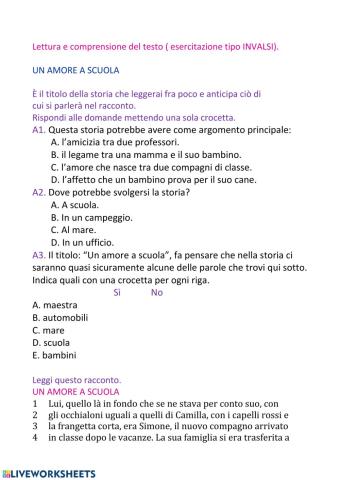 Un amore a scuola