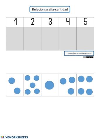 Grafia-cantidad 1-5