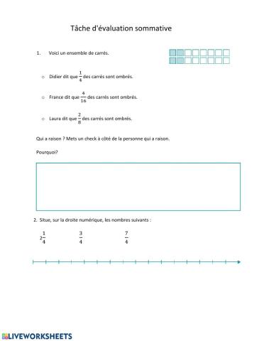 Fractions-Test