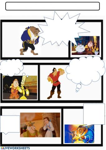 Cómic La Bella y la Bestia