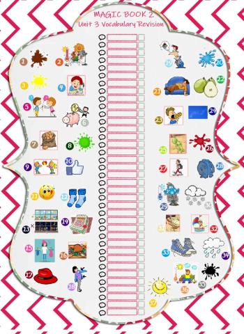 Magic Book 2 Unit 3 Vocabulary Revision