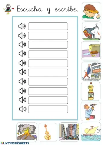 Ortografía - palabras con V