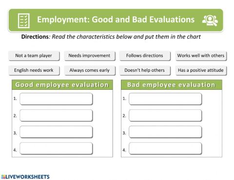 Employee Evaluation