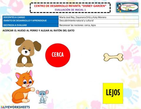 Jugamos con las nociones