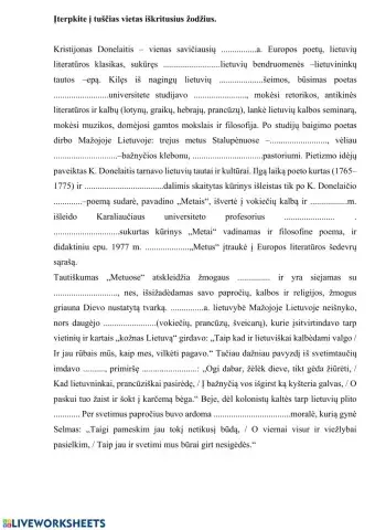 Kristijonas Donelaitis