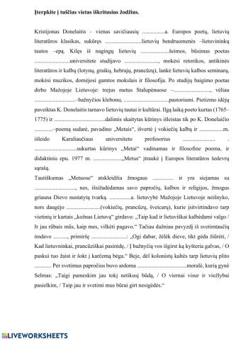 Kristijonas Donelaitis