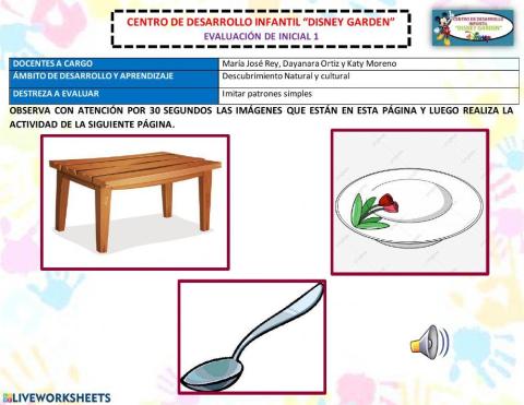 Ejercicios de memoria visual