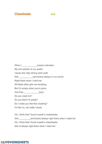OMI - Cheerleader