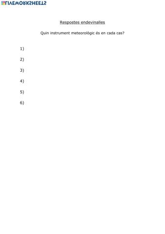 Respostes endevinalles
