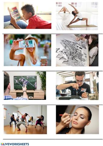 Hobbies and activities match