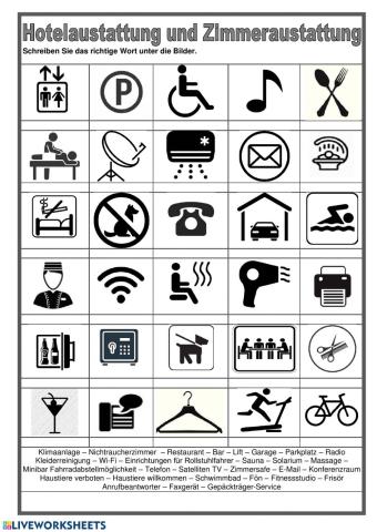 Hotel und Ausstattung