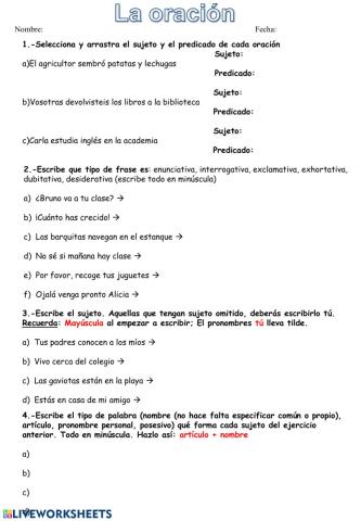 Oración