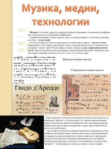 Музика, медии, технологии