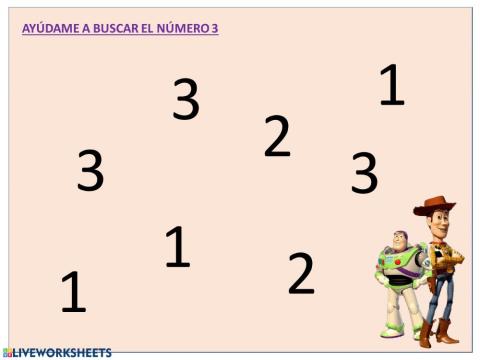 IDENTIFICAR NÚMERO 3