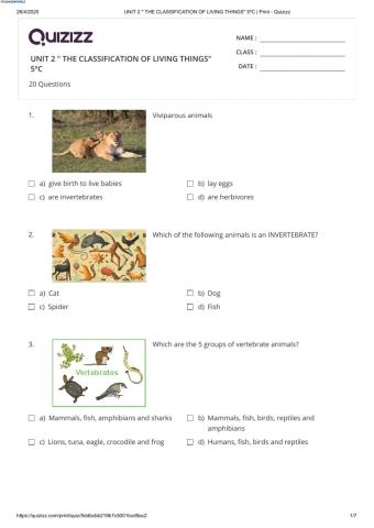 science living things