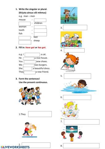 Welcome 1 Revision 3 (Units 7 - 10)B