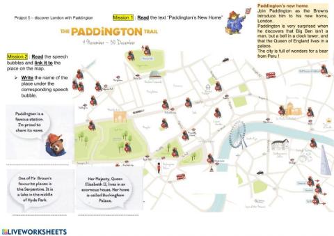 Paddington London map