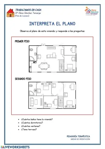 Interpreta el plano