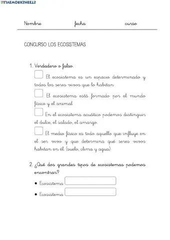 concurso ecosistemas