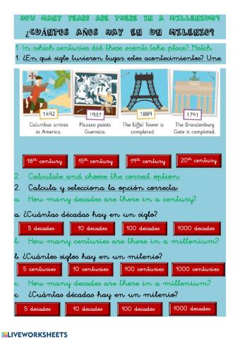 La medida del tiempo en Historia