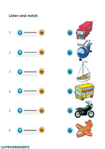1 MEANS OF TRANSPORT