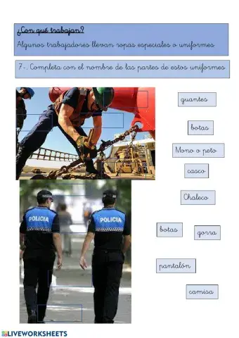 ¿Con qué trabajan?