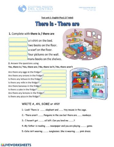 English Plus 1- Unit 1