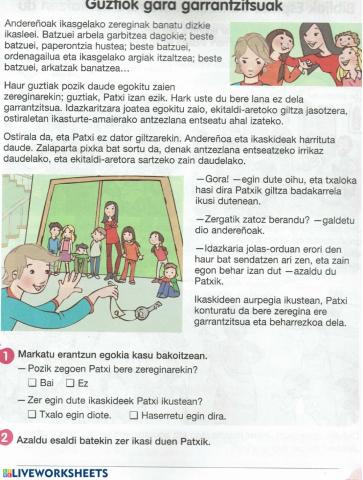 ERLIJIOA 2. maila 8. ikasgaia