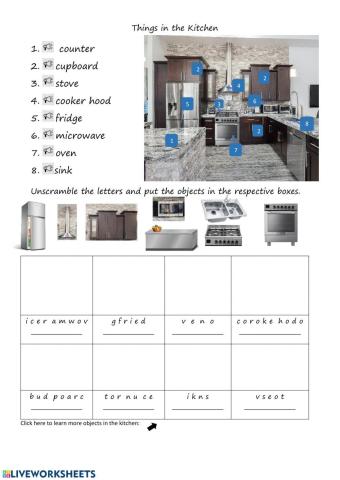 Things in the kitchen