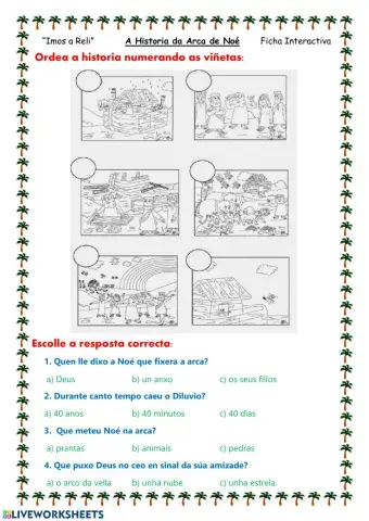 Ordear historia de noé