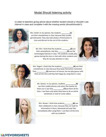 Should and shouldn’t