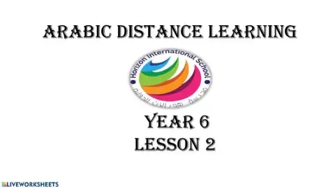 Year6- lesson 20-week 6