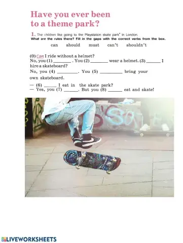 Have you ever been on a theme park?