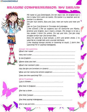 Reading Comprehension