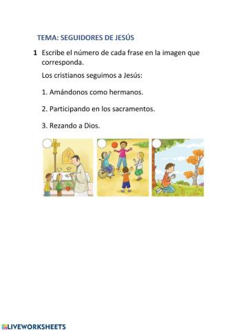 SEGUIDORES DE JESÚS