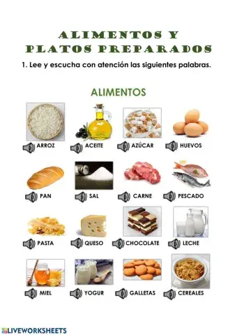 Alimentos y platos preparados