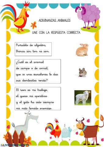 Adivinanzas animales domésticos