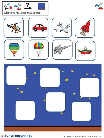 Medios de transportes aéreos