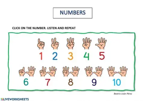Numbers 1-10