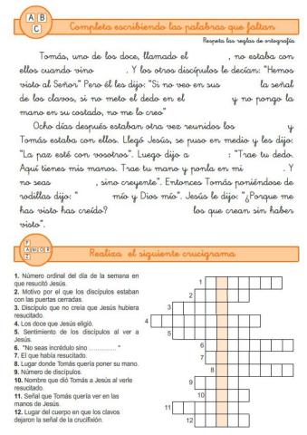 Tomás, el incrédulo