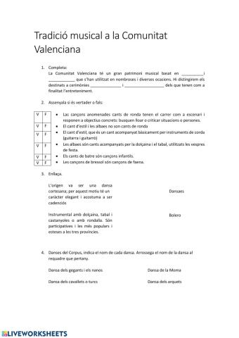 Música tradicional valenciana