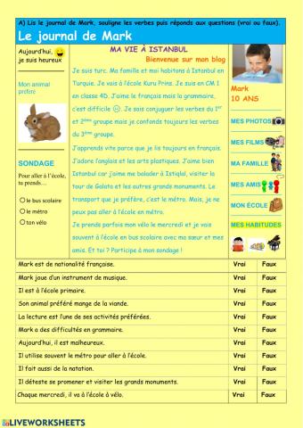 Compréhesion écrite