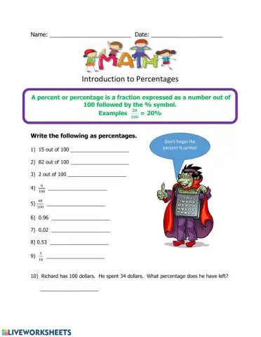 Percentages