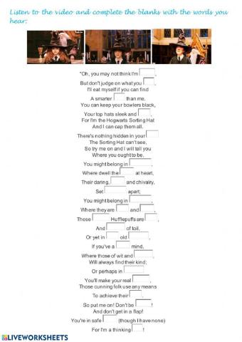 Harry Potter - The Sorting Hat