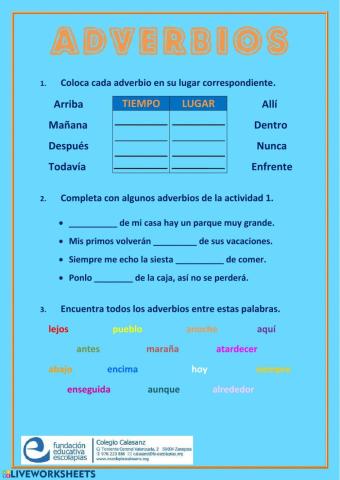 Los adverbios