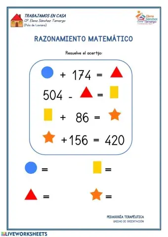 Jeroglífico matemático III
