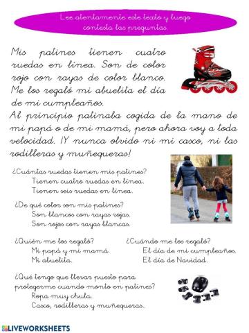 Mis patines