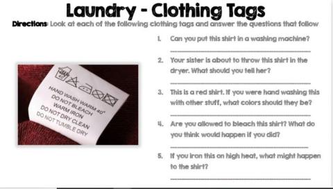 Laundry tag 2